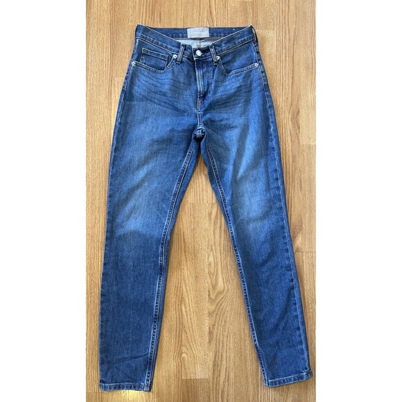 Everlane High Rise Straight Leg Jeans Size 26 - Picture 1 of 8